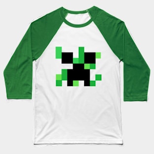 Creeper In Pieces Baseball T-Shirt